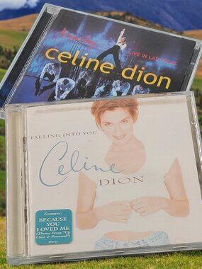 Celine Dion 2 CD Bundle (1996 2004) Falling Into You & A New Day Live + DVD